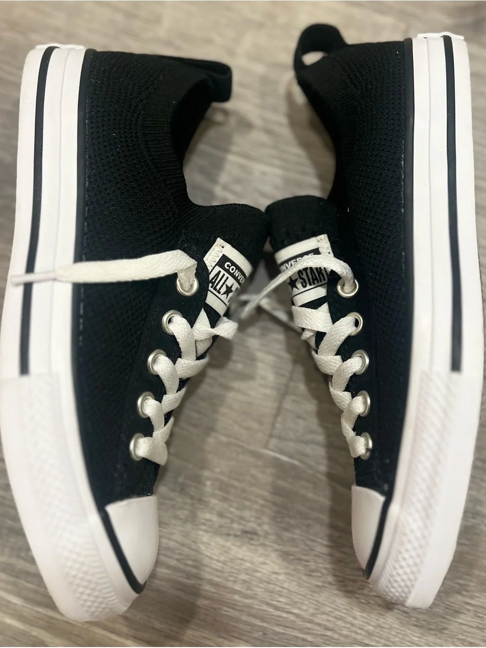 Converse Low Top Sneakers - Black & White